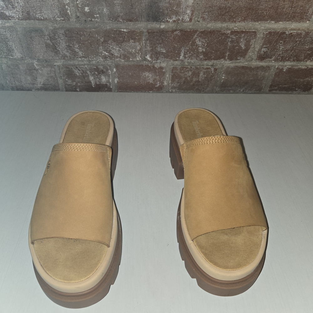 Timberland Women's Brown Slide Sandals